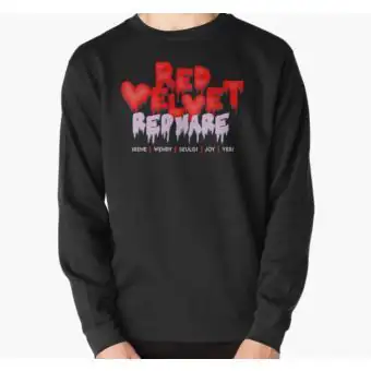 Red Velvet Sweatshirt Signature — Red Retro Ver.