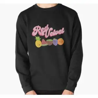 Red Velvet Oversized Sweatshirt Fruits Artwork — Collectible Ver.