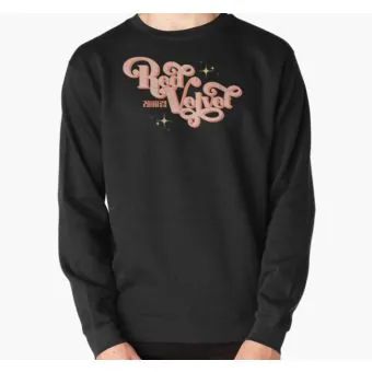 Red Velvet Sweatshirt Retro Velvet Pullover — Silver Retro Ver.
