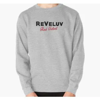 Red Velvet Oversized Sweatshirt Collective — White Stylish Ver.