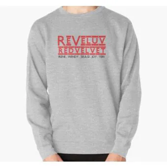 Red Velvet Unisex Sweatshirt ReVeluv — Black Casual Ver.
