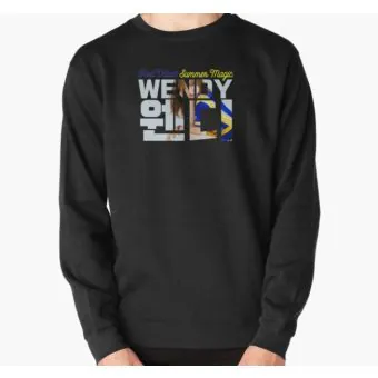 Red Velvet Crewneck Sweatshirt Wendy — Blue Premium Ver.