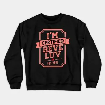سويتشرت يونيسكس Red Velvet — إصدار "Certified" — Red Velvet Limited Edition