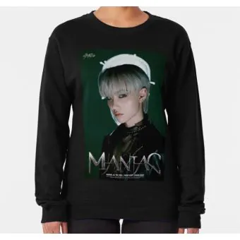 Stray Kids Oversized Sweatshirt MANIAC — Blue Stylish Ver.