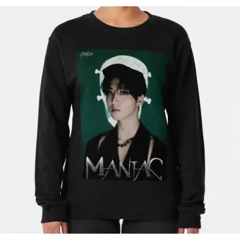 Stray Kids Crewneck Sweatshirt MANIAC — Red Classic Ver.