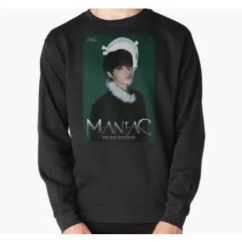 Stray Kids Oversized Sweatshirt MANIAC — Black Collectible Ver.