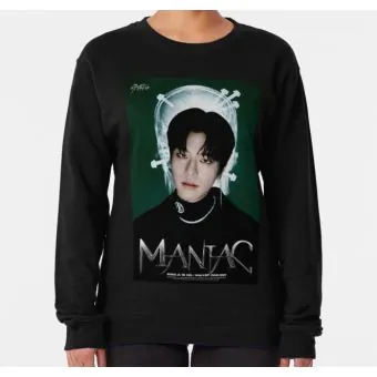 Stray Kids K pop Sweatshirt MANIAC — Beige Casual Ver.