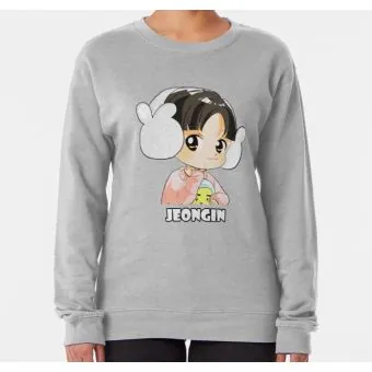 Stray Kids Crewneck Sweatshirt JEONGIN — White Collectible Ver.