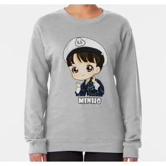 Stray Kids Sweatshirt MINHO — Red Exclusive Ver.