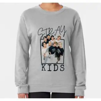 Stray Kids Crewneck Sweatshirt Vintage Style — Navy Edition