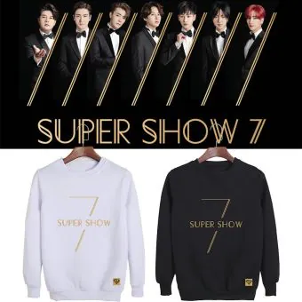 سويتشرت أوفرسايز Super Junior — إصدار "Super Show" — Super Junior Limited Edition