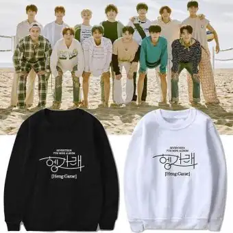 سويتشرت كيبوب Seventeen — إصدار "HENG" — Seventeen Oversized Ver.