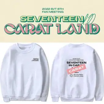 Seventeen Crewneck Sweatshirt CARAT LAND — Green Stylish Ver.