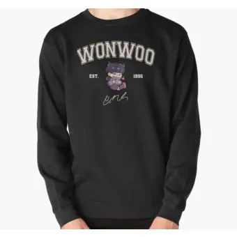 Seventeen Crewneck Sweatshirt WONWOO 1996 — Silver Exclusive Ver.
