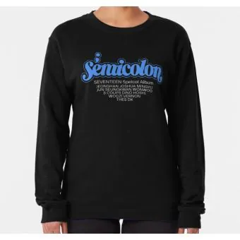 سويتشرت أوفرسايز Seventeen — إصدار "Semicolon" — Seventeen Oversized Ver.