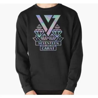 سويتشرت أوفرسايز Seventeen — إصدار "CARAT SEVENTEEN" — Seventeen Oversized Ver.