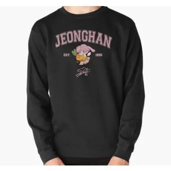 Seventeen Oversized Sweatshirt JEONGHAN 1995 — Black Deluxe Ver.