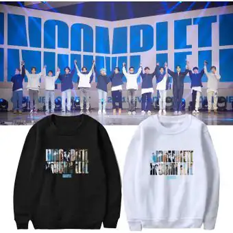سويتشرت Seventeen — إصدار "INCOMPLETE" — Seventeen Oversized Ver.