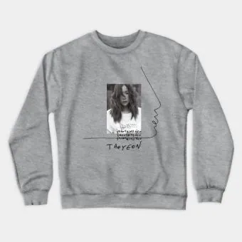 سويتشرت ياقة مستديرة Taeyeon — إصدار "Something New" — Taeyeon Limited Edition