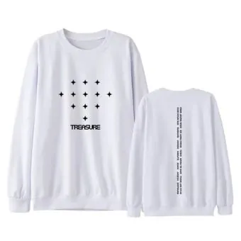 Treasure Crewneck Sweatshirt LOGO — Purple Stylish Ver.