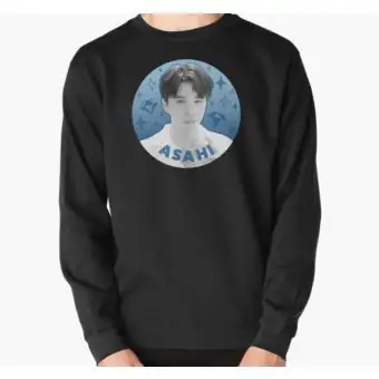 Treasure Unisex Sweatshirt Hamada Asahi Artwork — Purple Retro Ver.