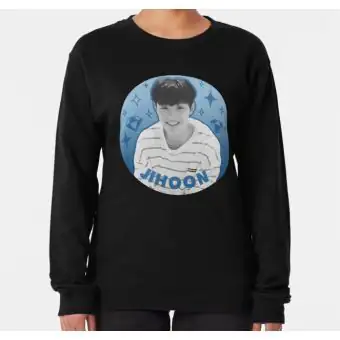 Treasure Unisex Sweatshirt Park Jihoon Artwork — Green Edition
