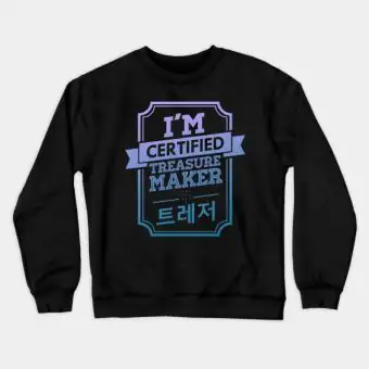 Treasure K pop Sweatshirt Certified — Navy Exclusive Ver.