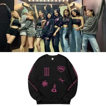 Twice Crewneck Sweatshirt III — Green Retro Ver.