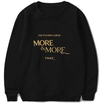 Twice Oversized Sweatshirt More — Navy Deluxe Ver.