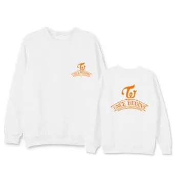 سويتشرت أوفرسايز Twice — إصدار "Once Begins" — Twice Limited Edition