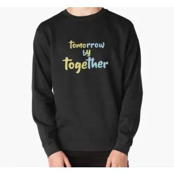 Txt Oversized Sweatshirt — Blue Stylish Ver.