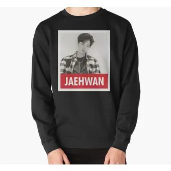 Wanna One Crewneck Sweatshirt Jaehwan — Navy Retro Ver.
