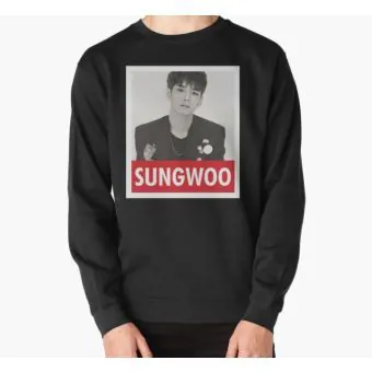 Wanna One K pop Sweatshirt Sungwoo — Beige Stylish Ver.