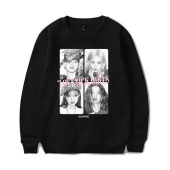 سويتشرت كيبوب Black Pink — إصدار "BLACKPINK" — Black Pink Limited Edition
