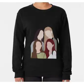 Black Pink Crewneck Sweatshirt BLACKPINK — Silver Casual Ver.