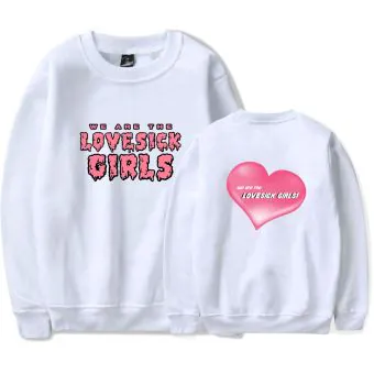 Black Pink Crewneck Sweatshirt BLACKPINK — Black Stylish Ver.