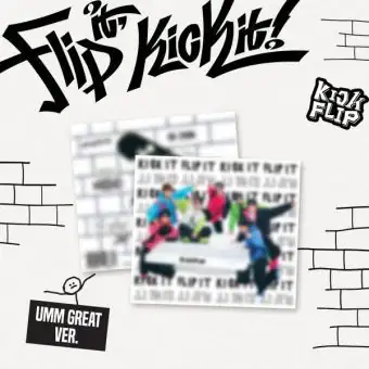 Official Album KickFlip 1st Mini Album Flip it Kick it Umm Great Ver