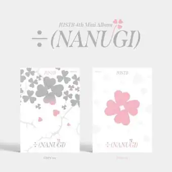 البوم اصلي النسخة العشوائية JUST B 4th NANUGI Grey ver Pink ver