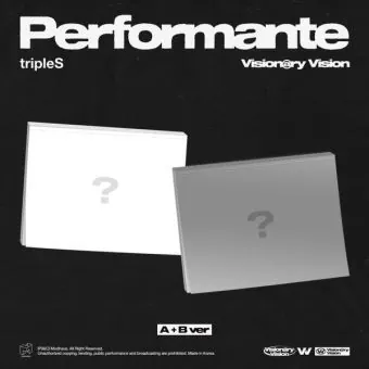 البوم اصلي النسخة العشوائية tripleS Visionary Vision Performante