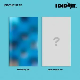 IDID 1st Mini Album I did it Random Ver