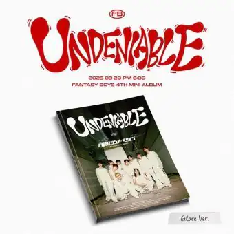 Official Album FANTASY BOYS 4th Mini Album UNDENIABLE Glare Ver