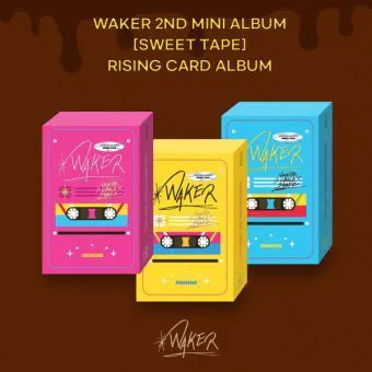 Official WAKER 2nd Sweet Tape RISING CARD Random Ver