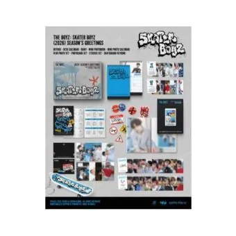 THE BOYZ تحيات الموسم 2026 — SKATER BOYZ