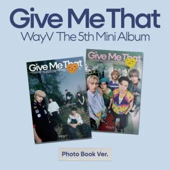 البوم اصلي WayV 5th Give Me That Ver Ramdom Ver