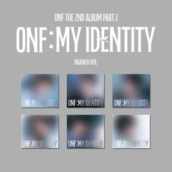 البوم اصلي النسخة العشوائية ONF 2nd Part1 ONF MY IDENTITY DIGIPACK