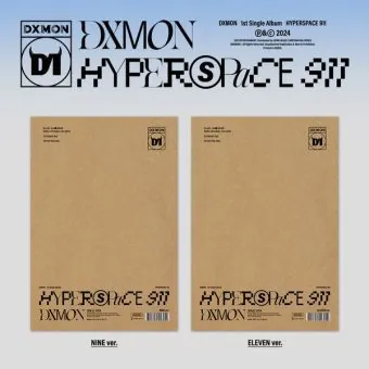 Official Album DXMON 1st Single Album HYPERSPACE 911 2CD Full Set