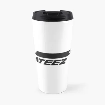 كوب حافظ Ateez — إصدار 4 إصدار "Ateez Travel Mug" — Ateez Black Edition