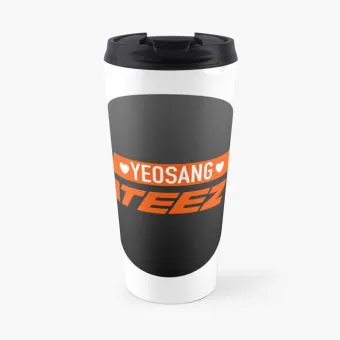 كوب حافظ Ateez — إصدار 4 إصدار "Ateez Travel Mug" — Ateez Black Edition