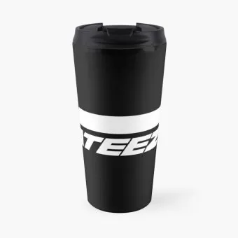 كوب حافظ Ateez — إصدار 4 إصدار "Ateez Travel Mug" — Ateez Black Edition