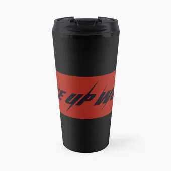 كوب حافظ Ateez — إصدار 4 إصدار "Ateez Travel Mug" — Ateez Black Edition